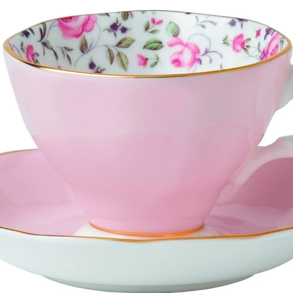 Royal Albert Rose Confetti 5-Piece Place Setting ( New with box) - Picture 3 of 9